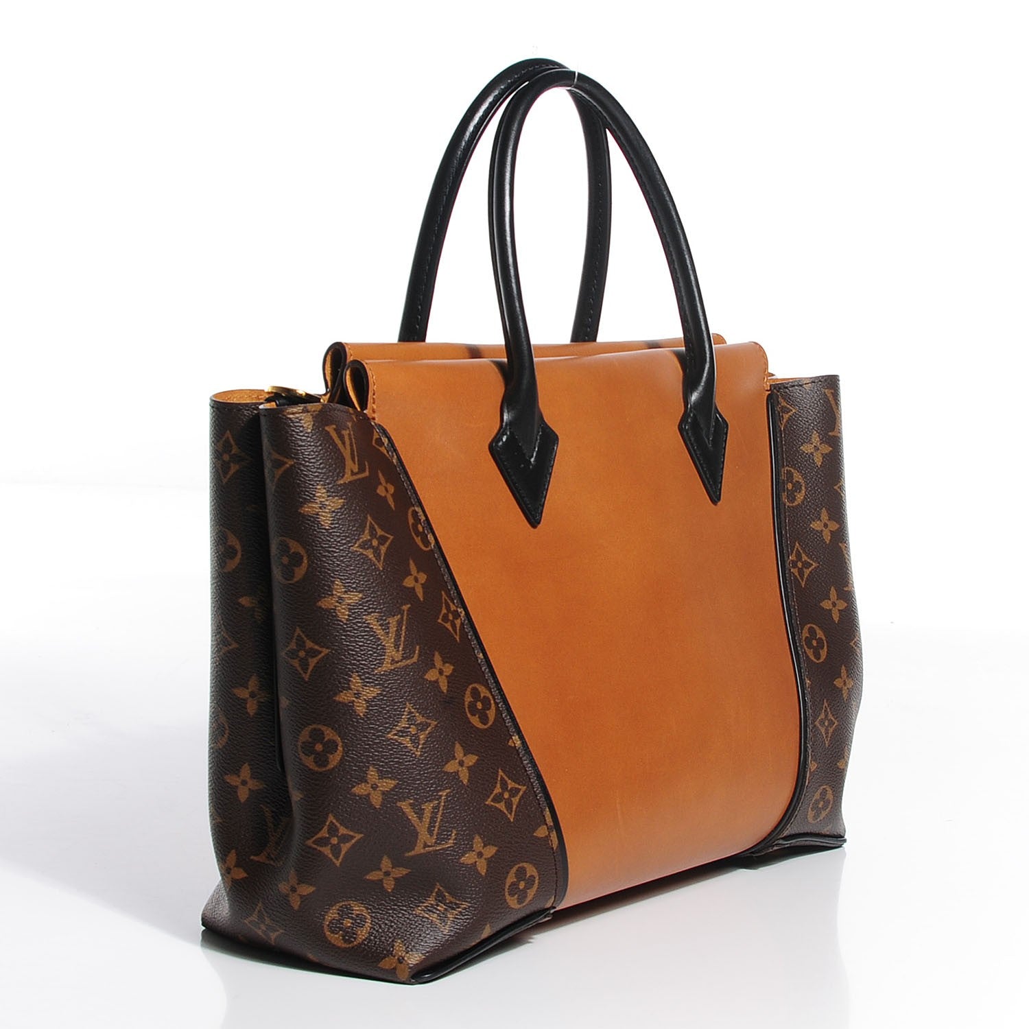 Louis Vuitton Monogram Cuir Orfevre Tote W PM Noisette 2 of 6