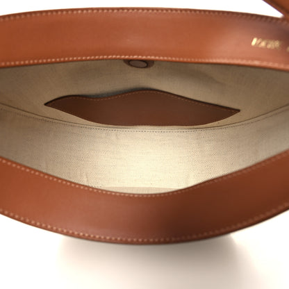 Loewe Jacquard Anagram Calfskin Luna Bag Tan Pecan 5 of 9