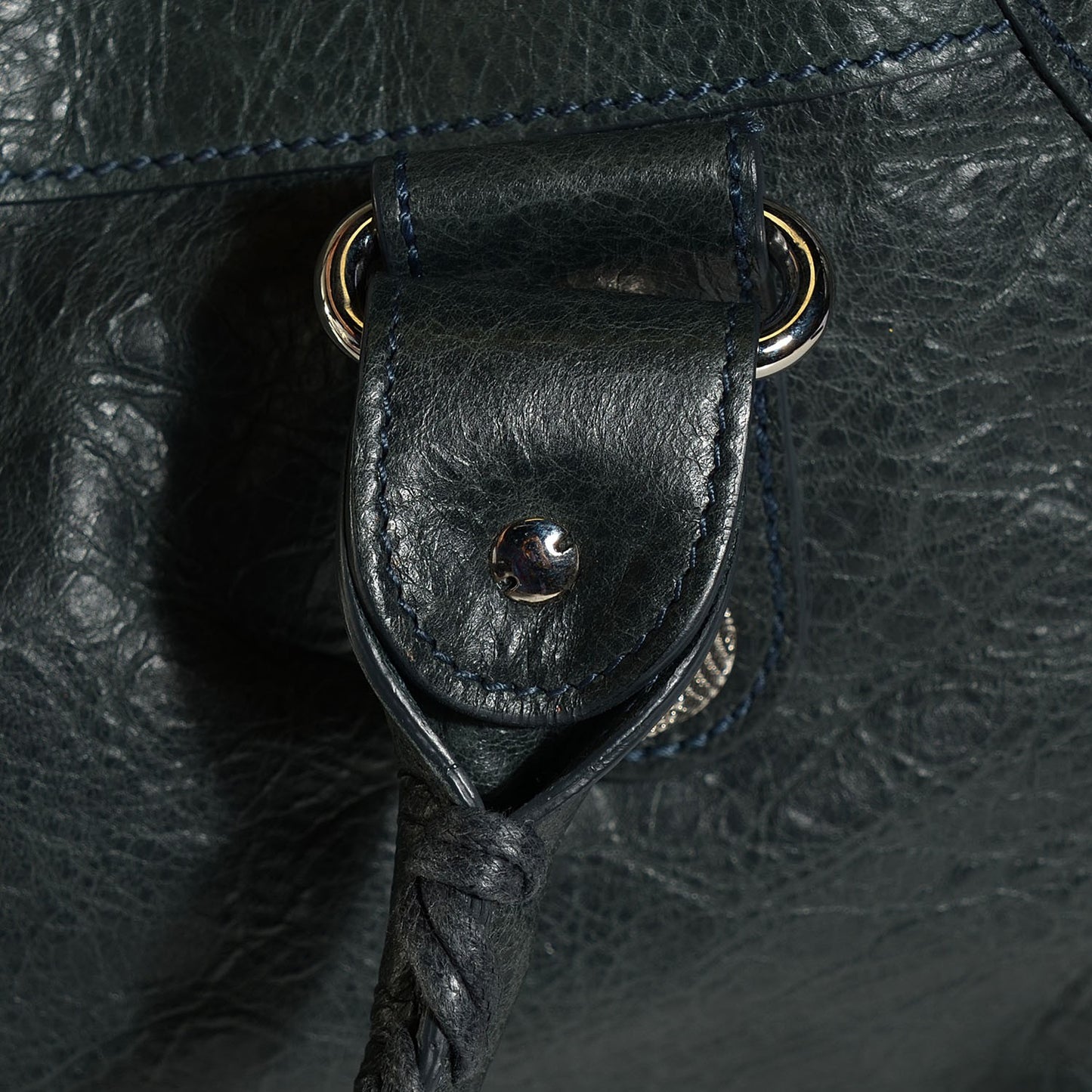 Agneau Giant 21 Silver Hardware Work Anthracite