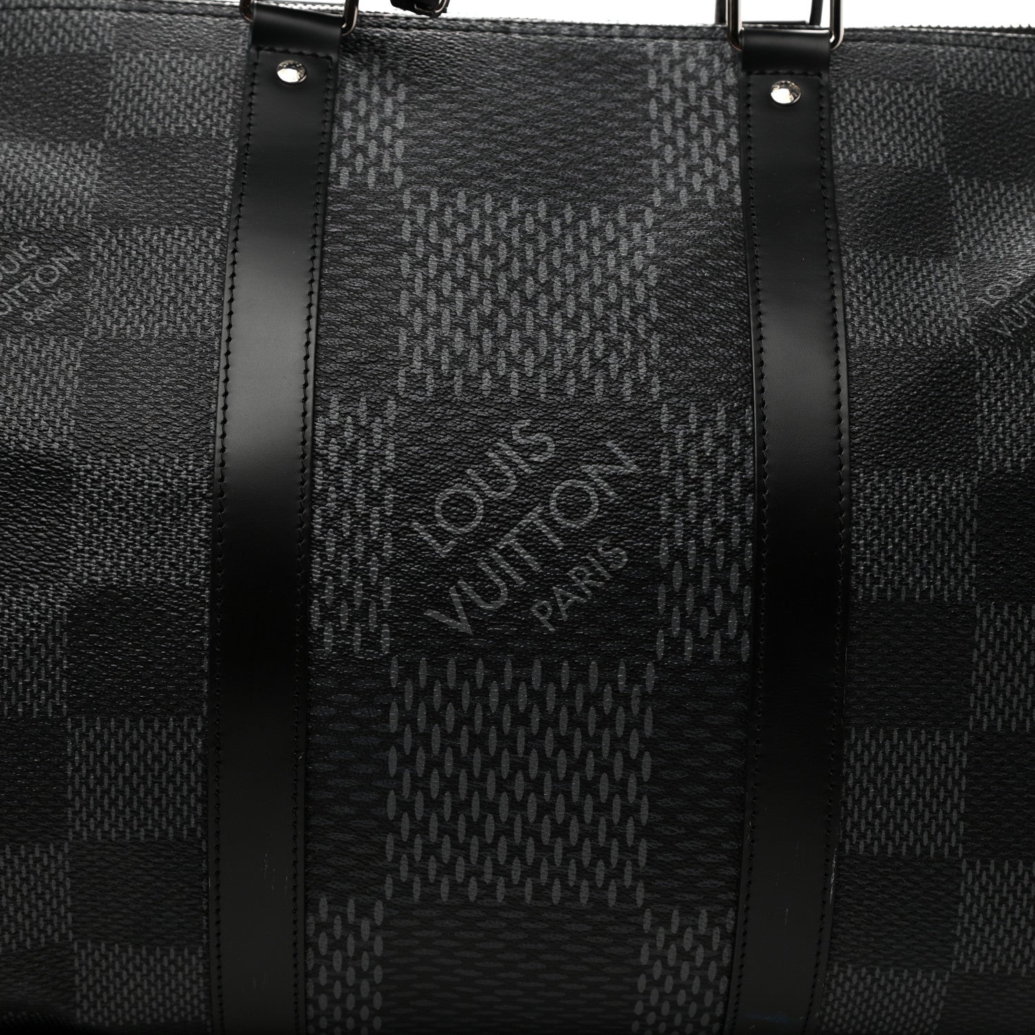 Louis Vuitton Damier Graphite 3D Keepall Bandouliere 50 6 of 13