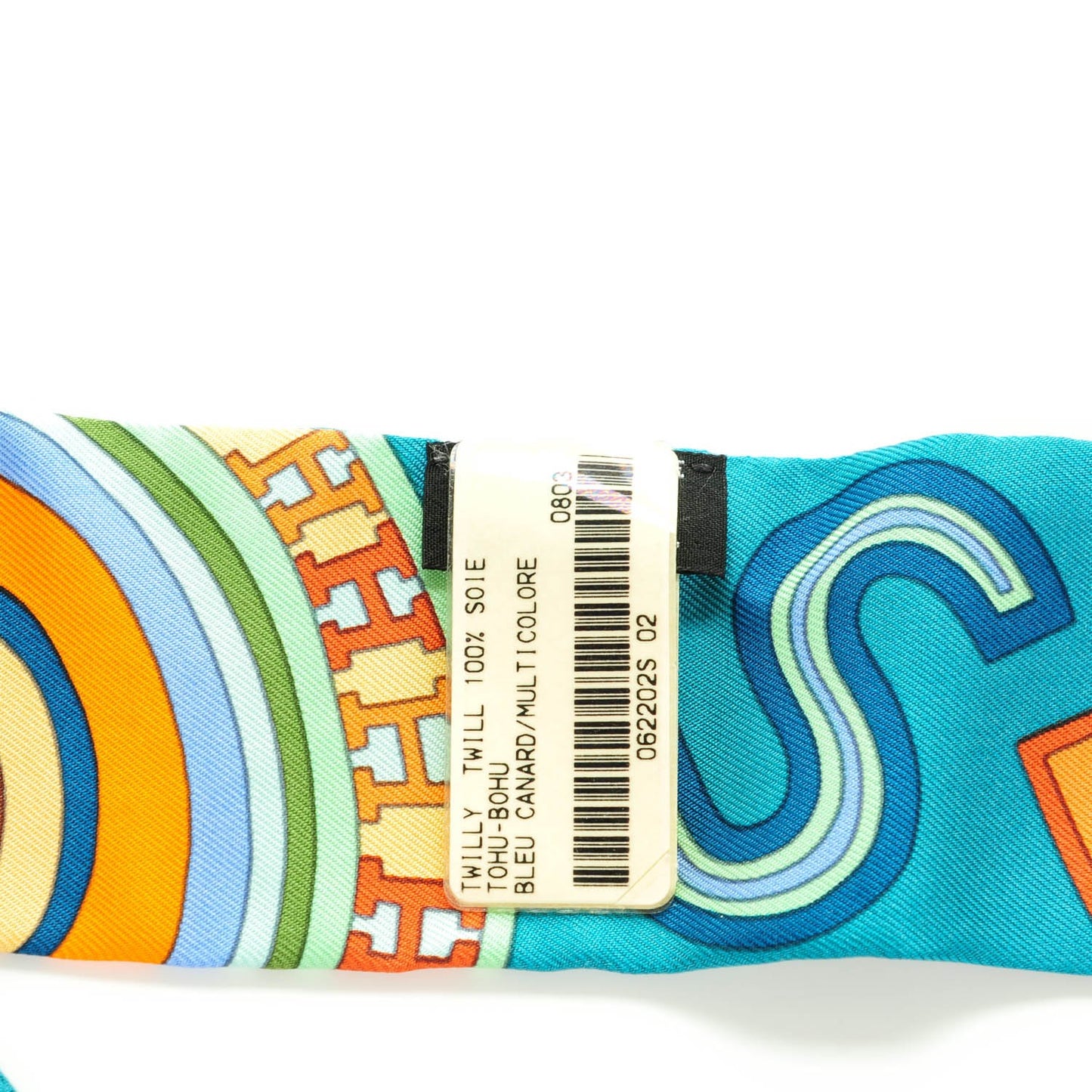 Silk Tohu Bohu Twilly Bleu Canard Multicolor
