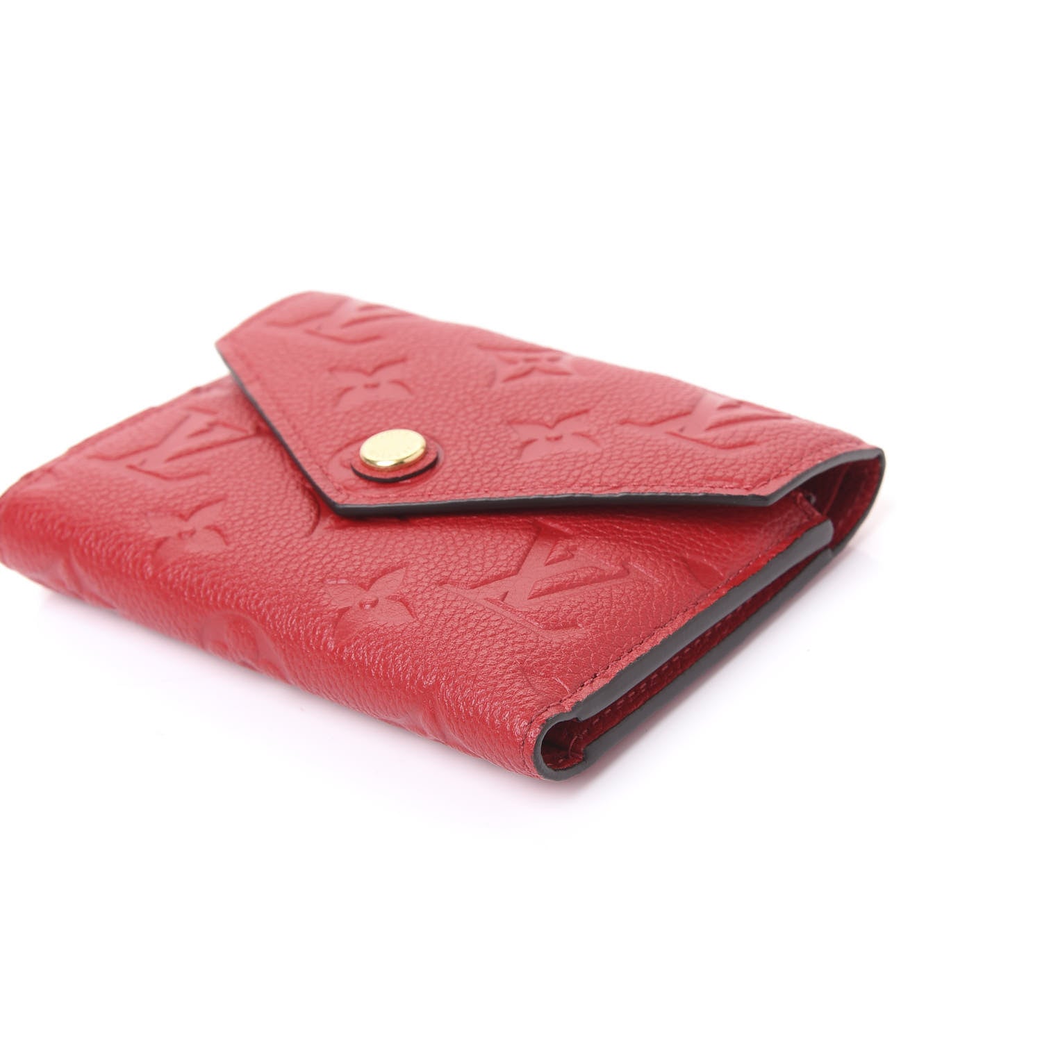 Louis Vuitton Empreinte Victorine Wallet Scarlet 9 of 10