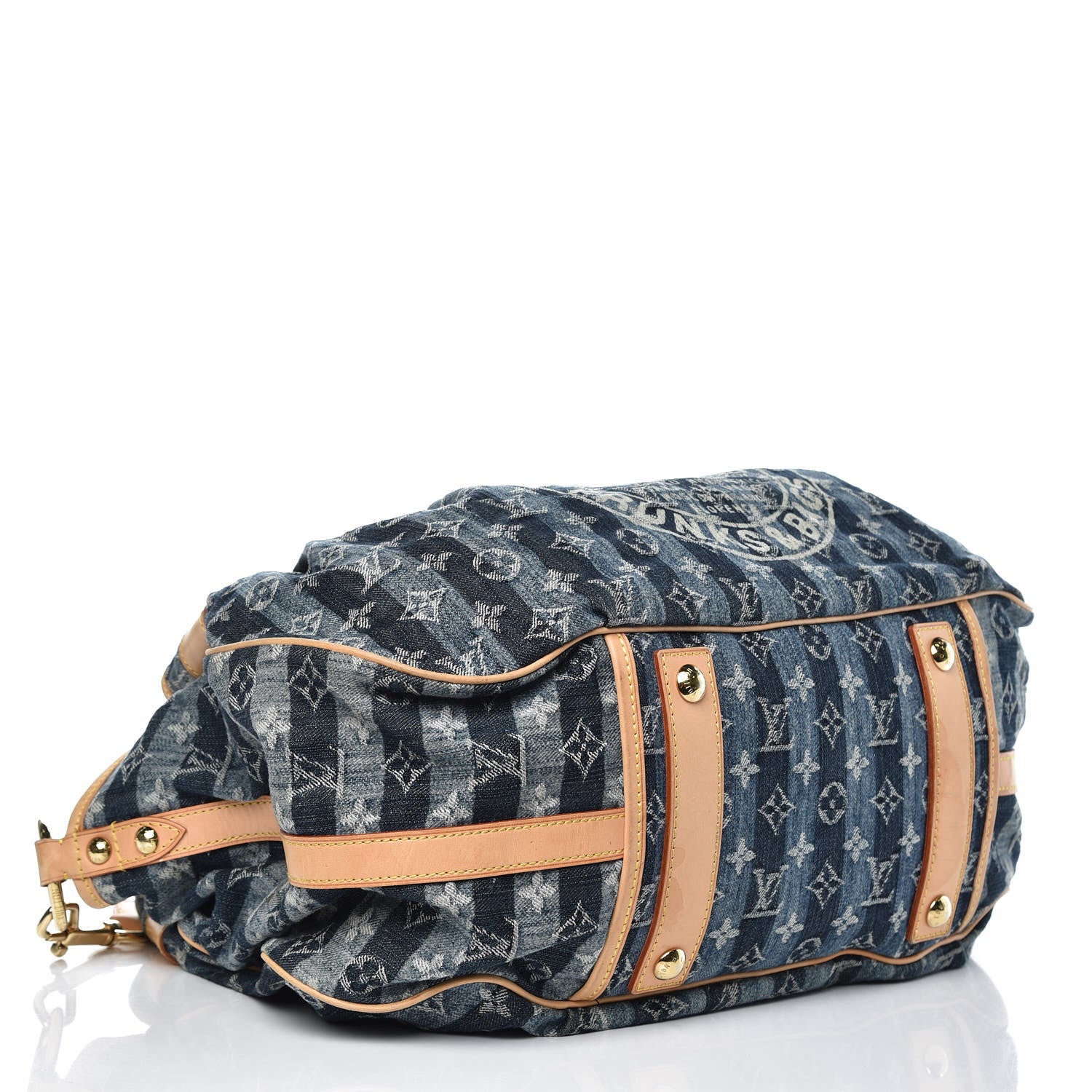Louis Vuitton Denim Raye Cabas GM 5 of 26