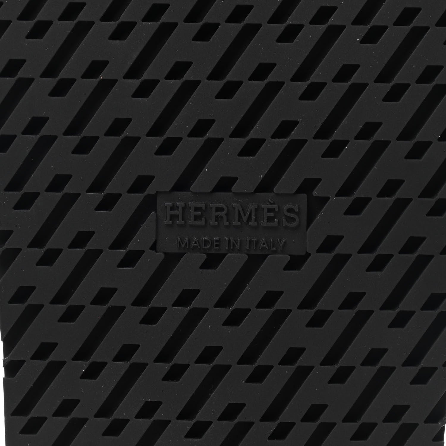Hermes Nappa Extra Sandals 38 Black 6 of 10