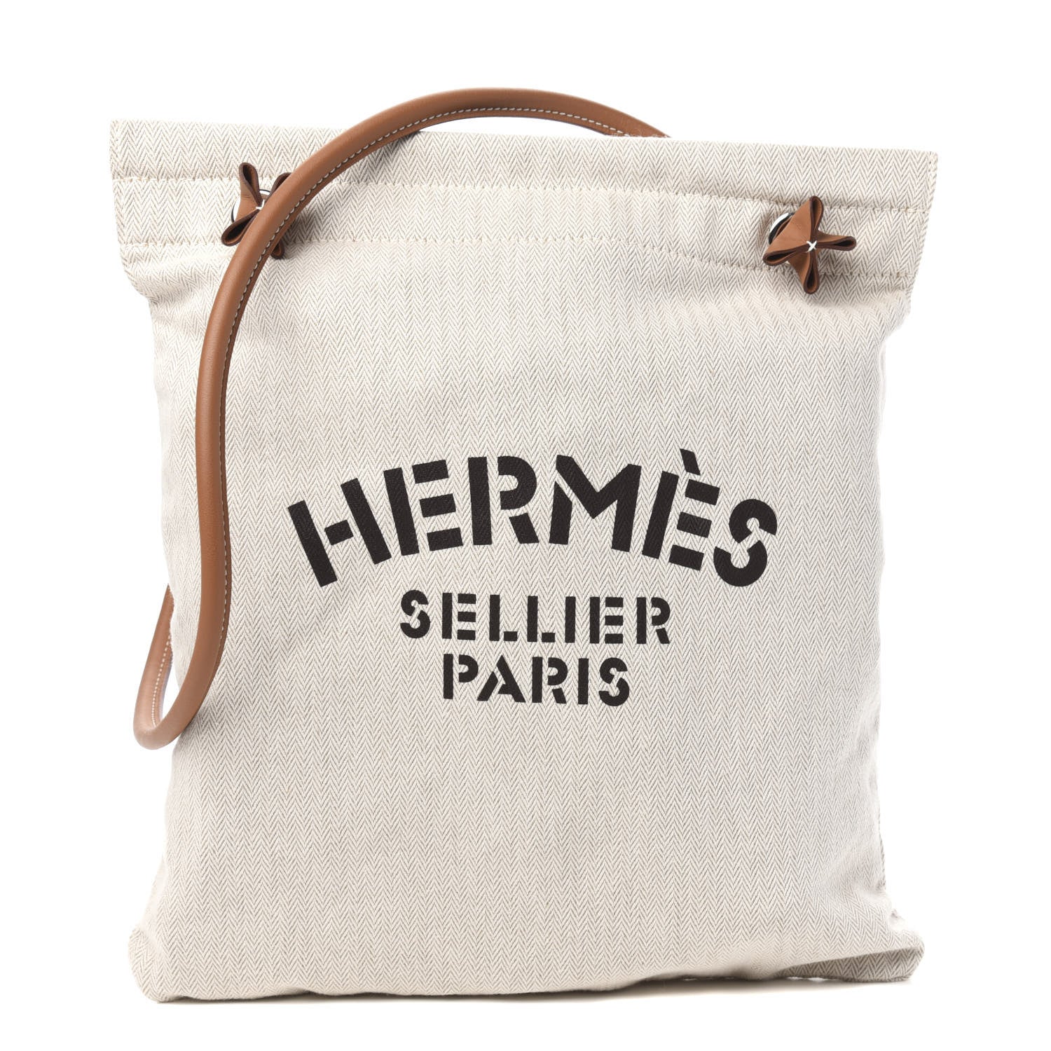 Hermes Canvas Swift Aline Grooming Bag Gold 1 of 9