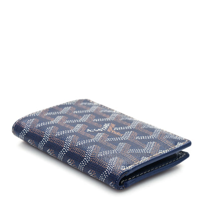 Goyard Goyardine Saint Pierre Card Holder Navy 4 of 7