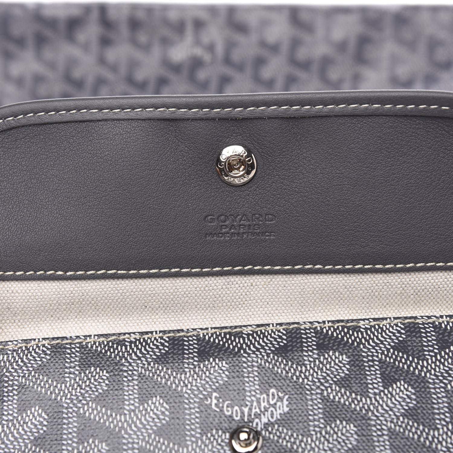 Goyard Goyardine Saint Louis PM Grey 6 of 11