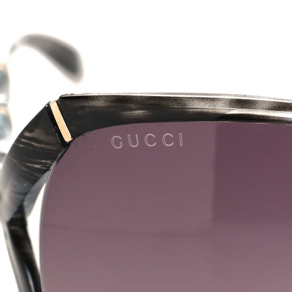 Gucci Bamboo Effect Sunglasses GG0505S Grey Horn 7 of 8