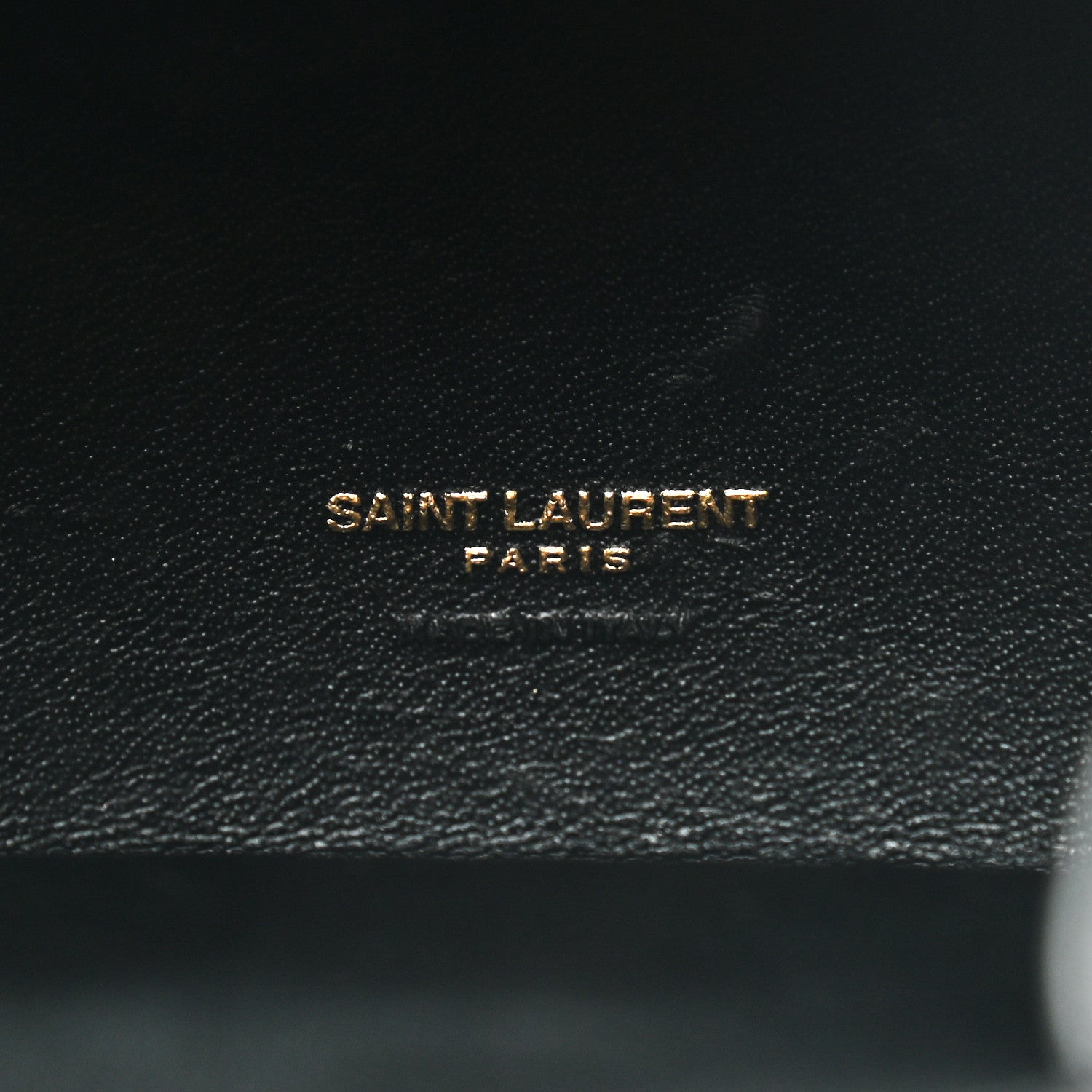 Saint Laurent Lambskin Pyramid Clutch Black 6 of 10