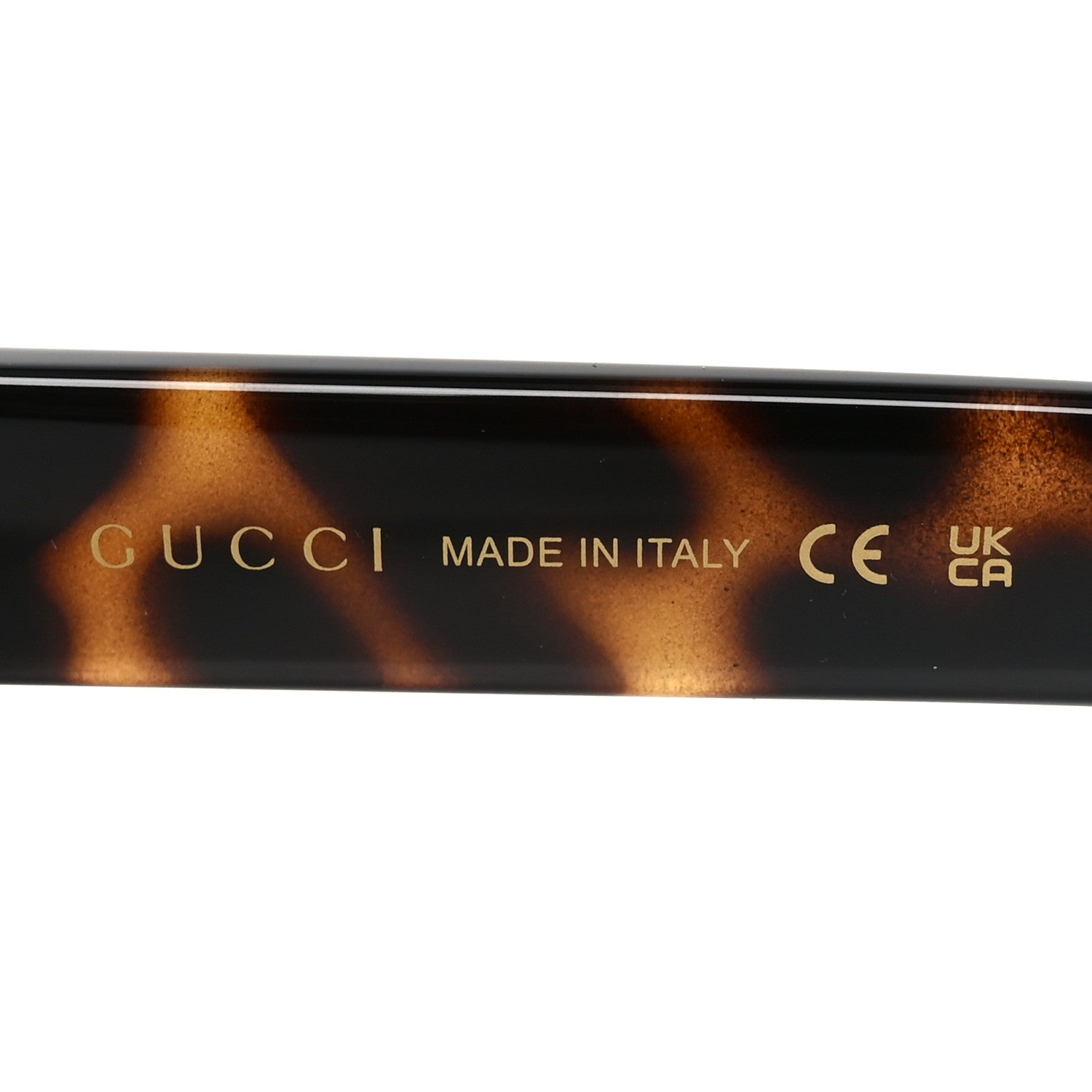 Gucci Acetate Square Frame Sunglasses GG1337S Havana 5 of 7