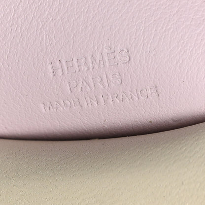 Hermes Milo Lambskin Grigri Rodeo Pegase Horse Bag Charm MM Nata Mauve Sylvestre Vert Cypress 3 of 4