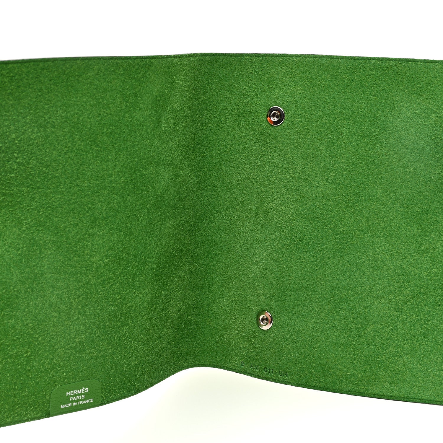 Hermes Swift Ulysse PM Notebook Cover Vert Yucca 5 of 6