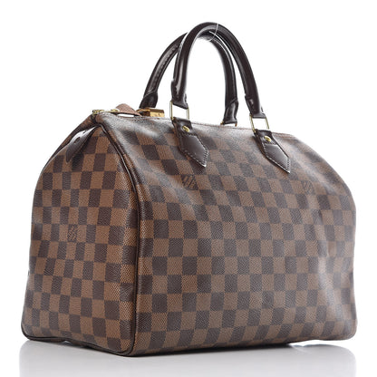 Louis Vuitton Damier Ebene Speedy 30 3 of 11