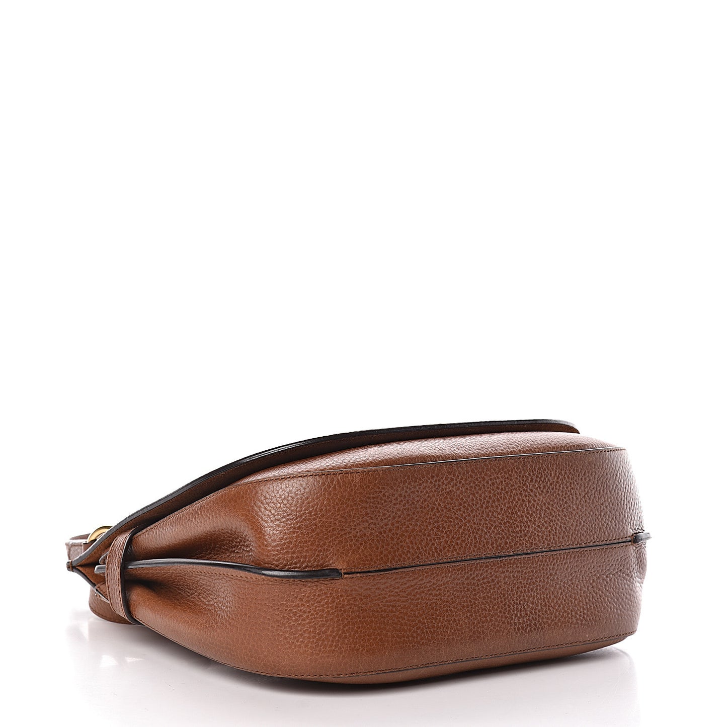 Small Classic Grain Calfskin Amberley Satchel Oak