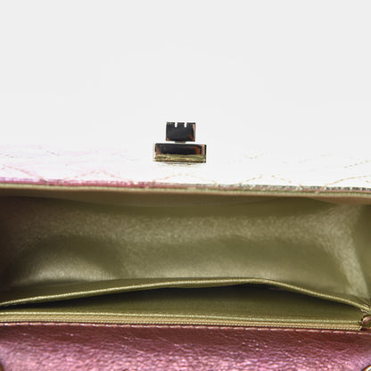 Chanel Metallic Goatskin Quilted Mini 2.55 Reissue Flap Multicolor 4 of 10