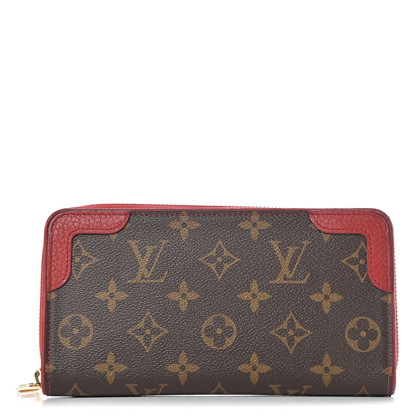 Monogram Retiro Zippy Wallet Cherry