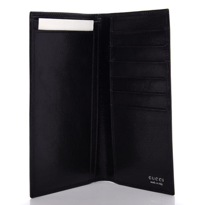 Gucci Calfskin G Long Wallet Black 5 of 7