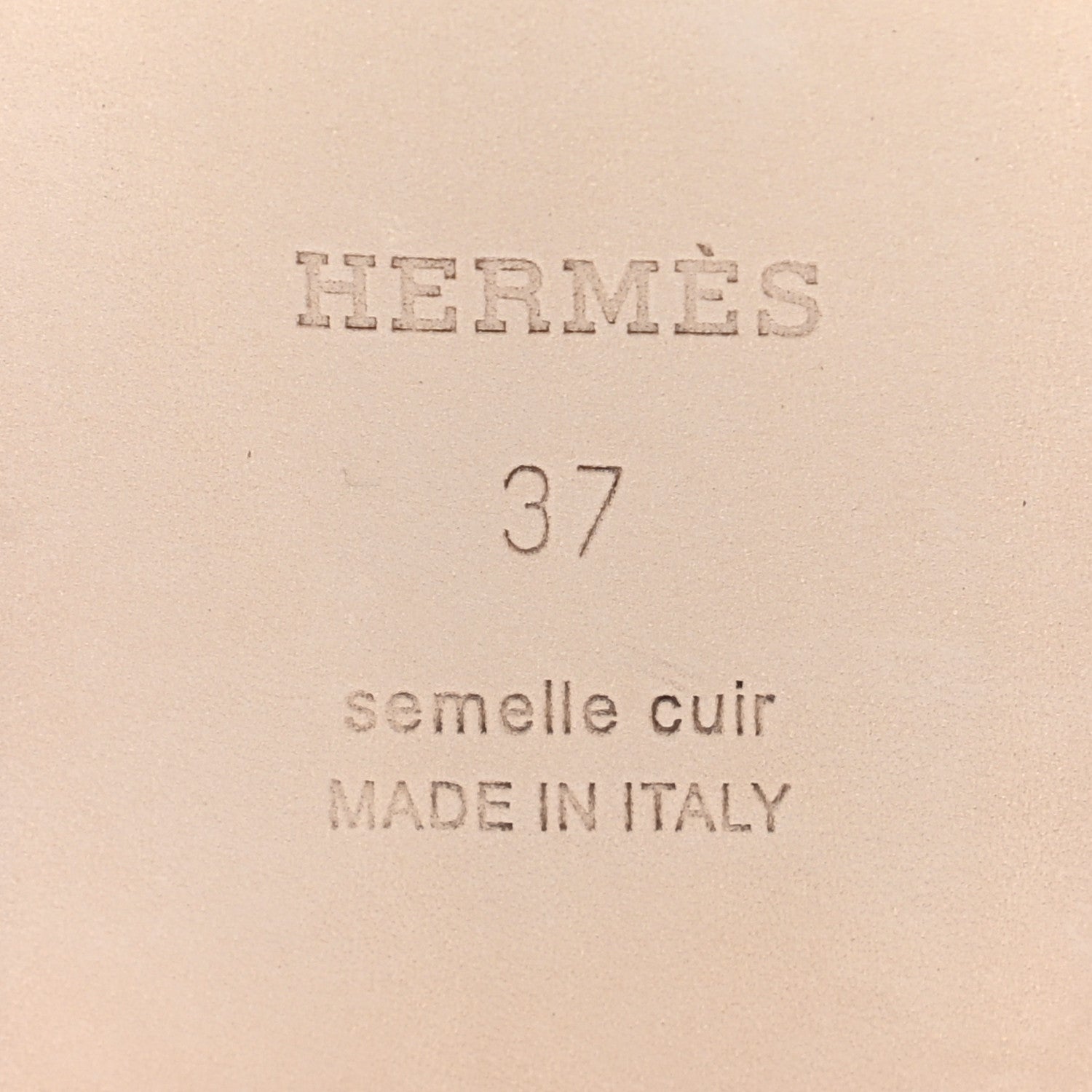 Hermes Epsom Oran Sandals 37 Orange Poppy 8 of 8