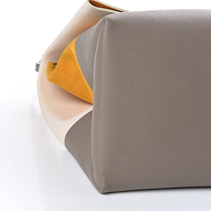 Celine Calfskin All Soft Shoulder Bag Cream 6 of 17