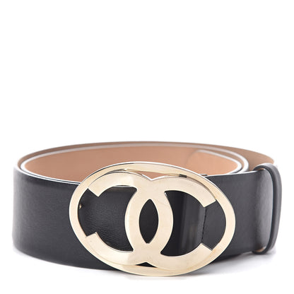 Chanel Calfskin CC Belt 105 42 Black 1 of 6