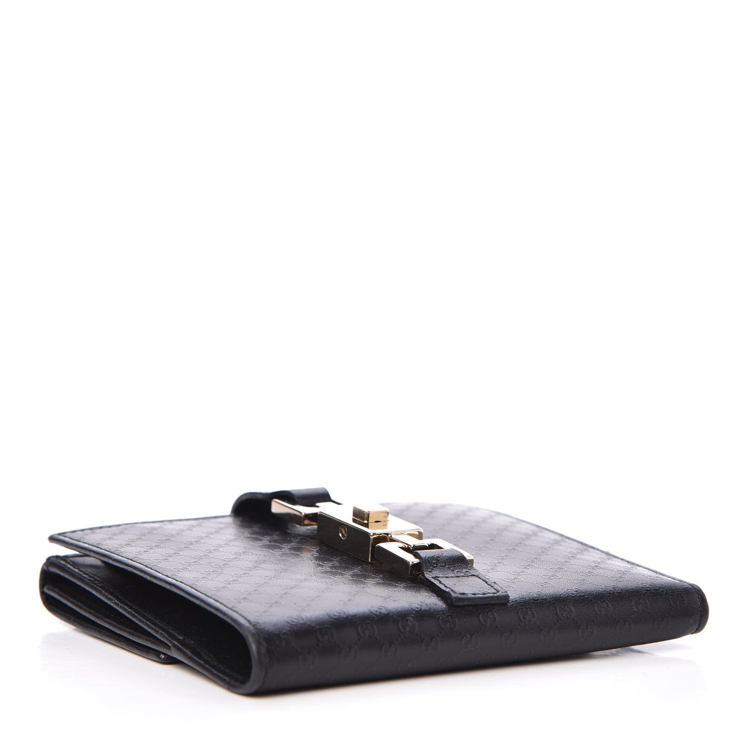 Microguccissima Compact Wallet Black