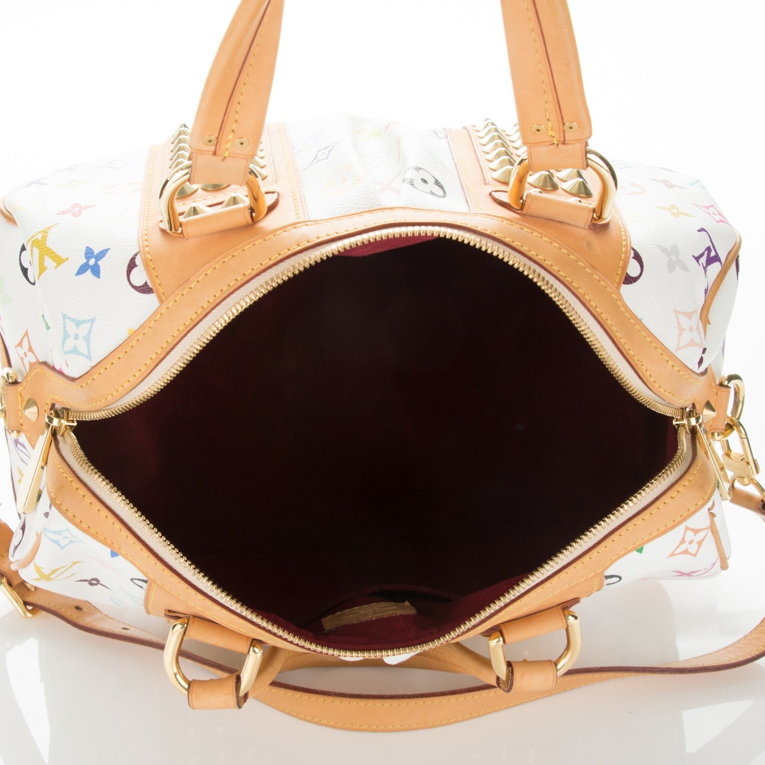 Louis Vuitton Monogram Multicolor Courtney MM White 5 of 7