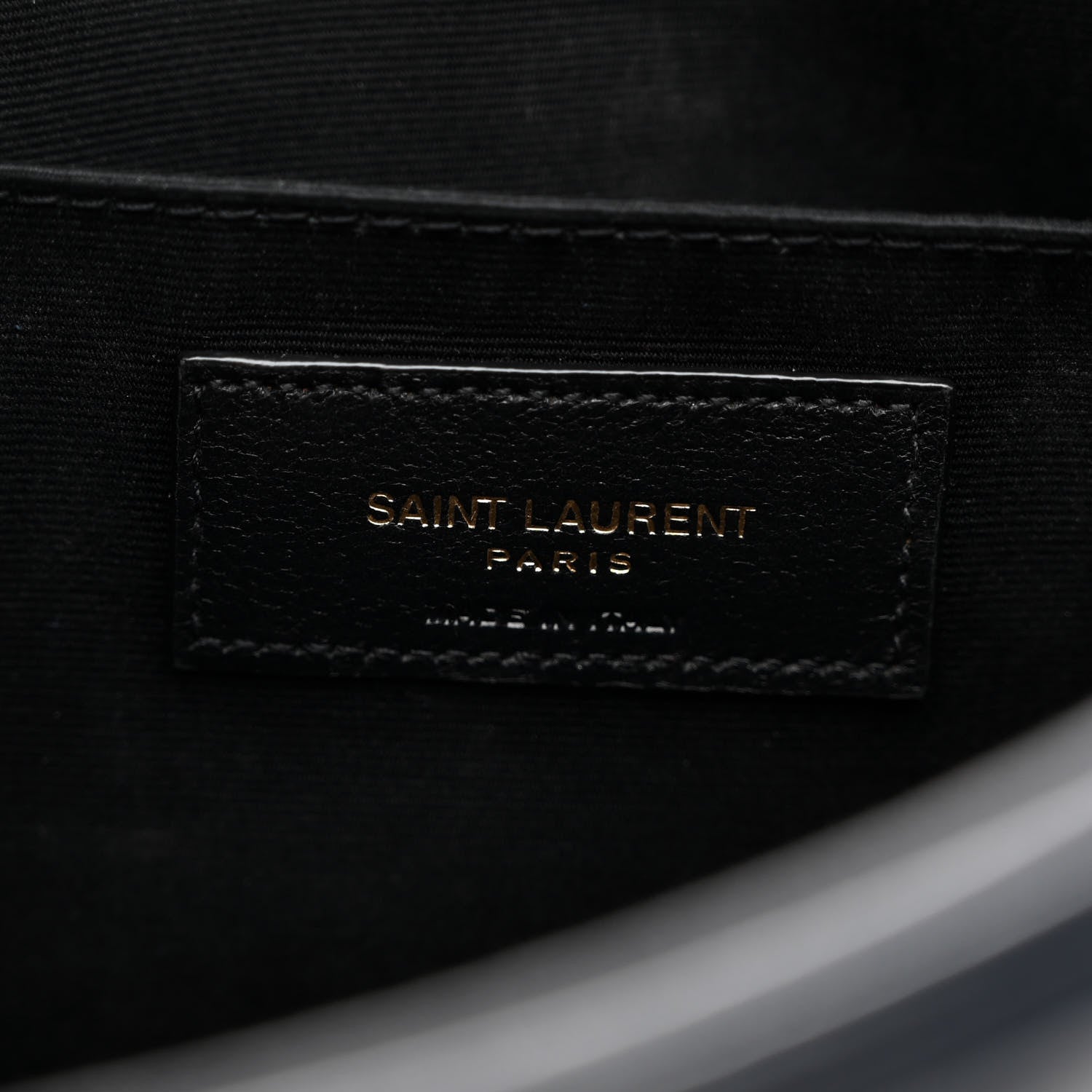 Saint Laurent Calfskin Matelasse Monogram Lou Camera Bag Deep Marine 7 of 9