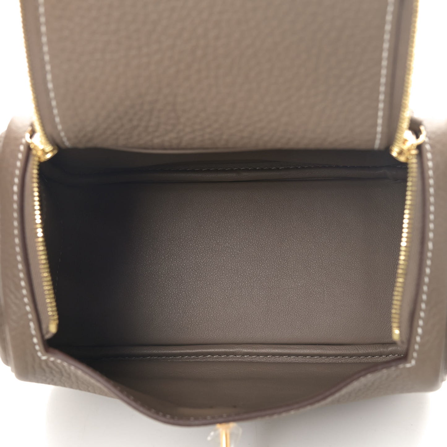 Taurillon Clemence Mini Lindy 20 Etoupe