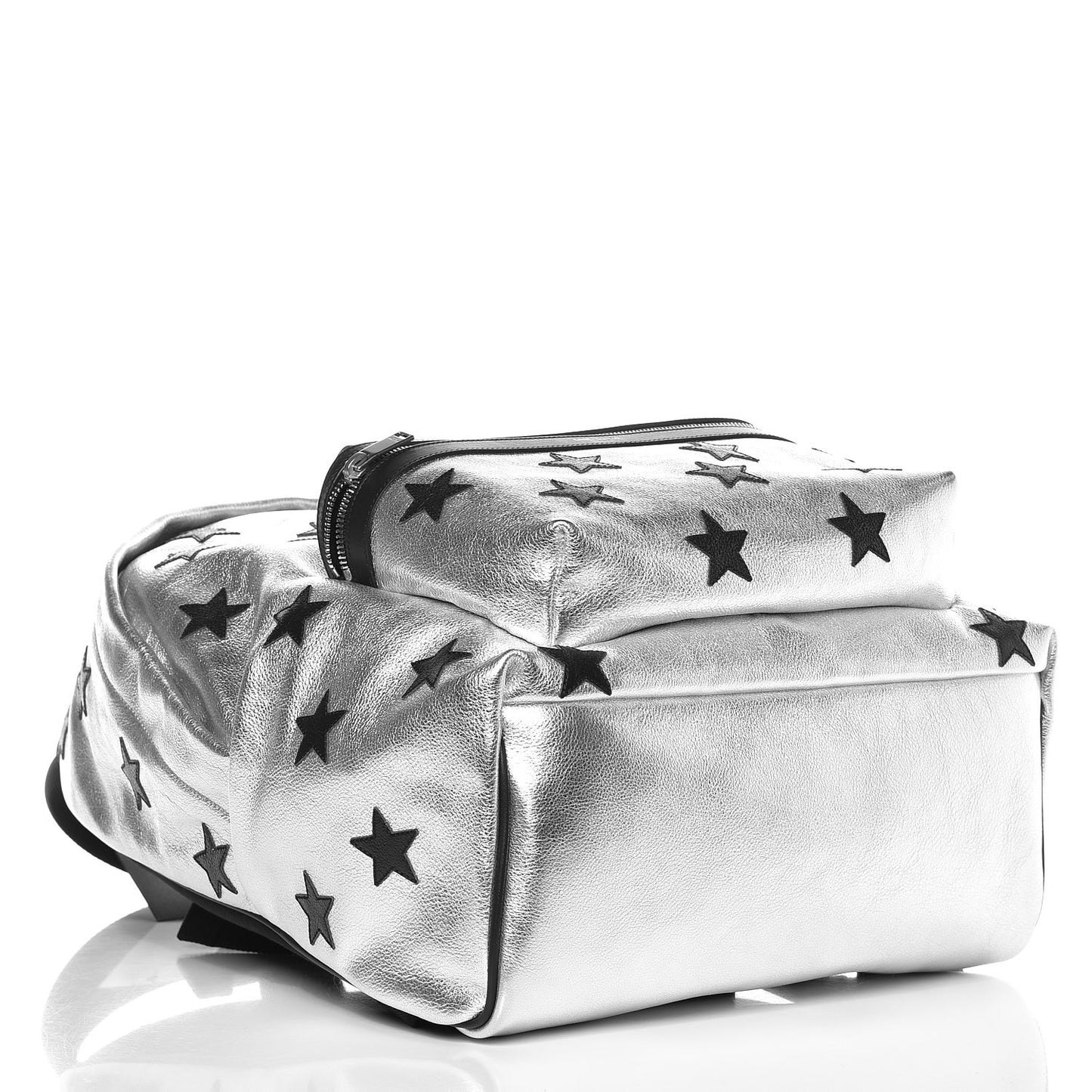 Metallic Buffalo Star Hunting Backpack Silver Black