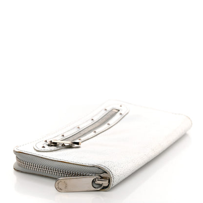 Louis Vuitton Suhali Zippy Wallet Silver 4 of 7