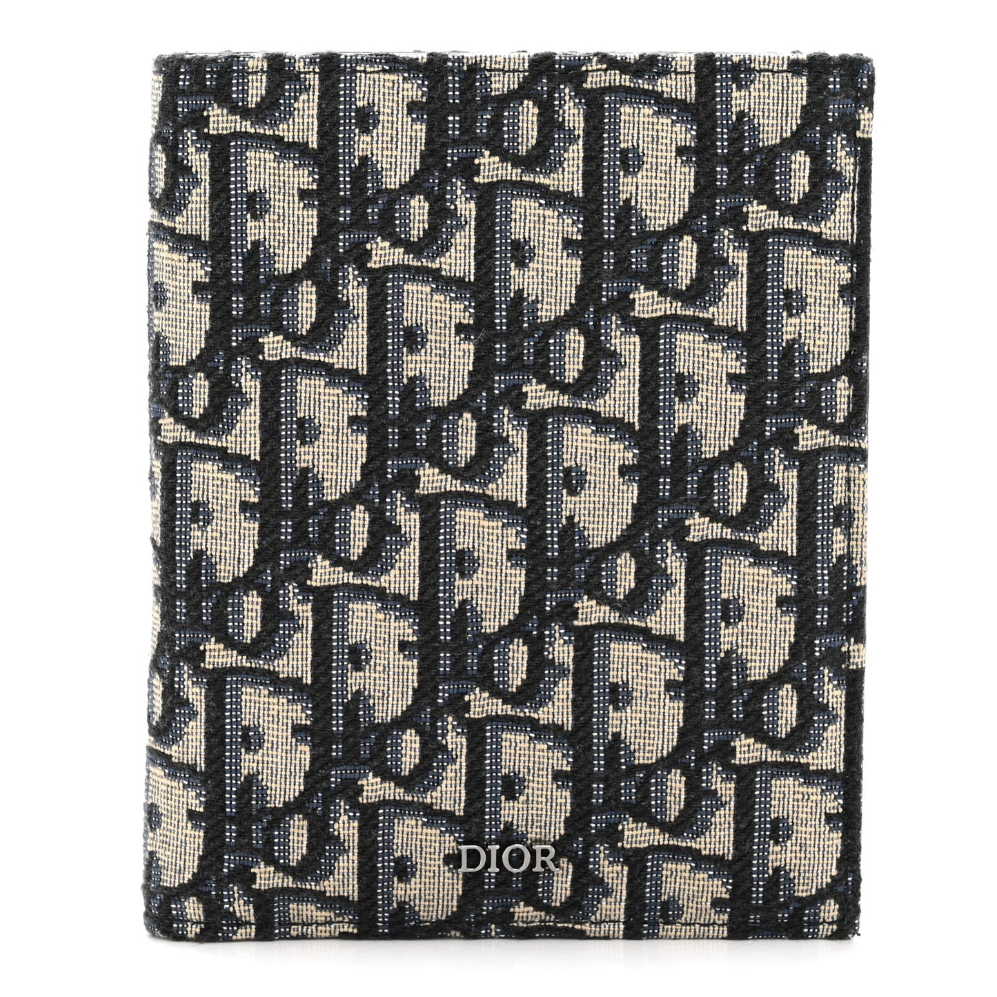 Oblique Passport Holder Blue