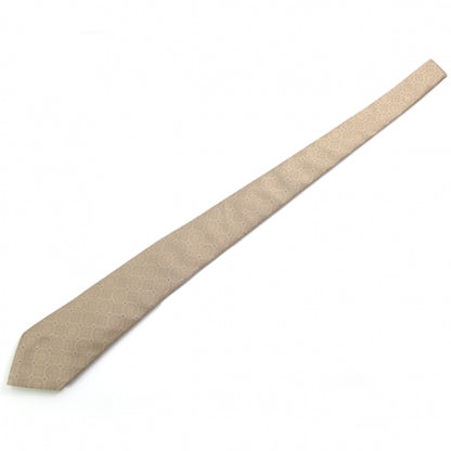 Louis Vuitton Silk Monogram Fleur Tie Beige 1 of 4
