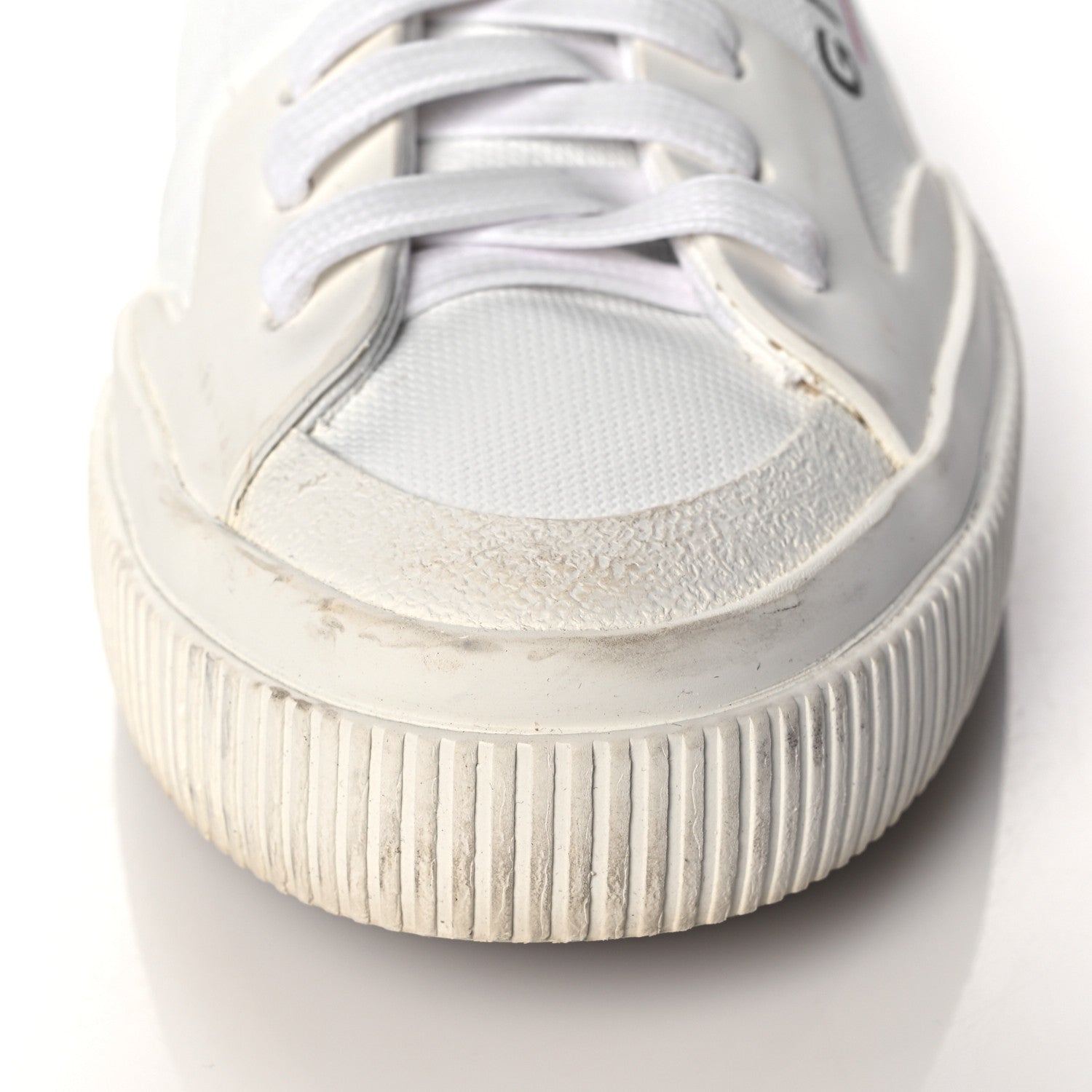 Givenchy Canvas Logo Tennis Light Low Top Sneakers 36.5 White 8 of 13