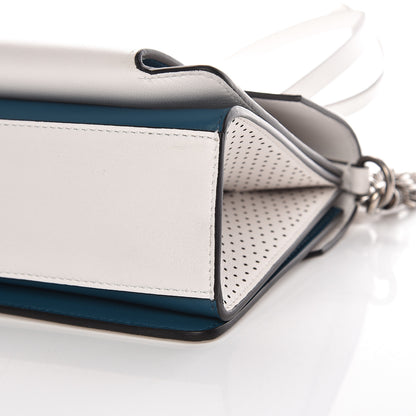 Givenchy Lambskin Perforated Small GV3 Shoulder Bag White 9 of 9