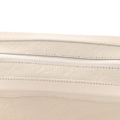 Louis Vuitton Taurillon Monogram Solar Ray Soft Trunk Powder White 12 of 14