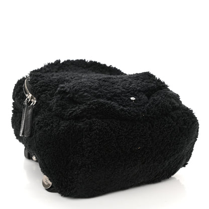 Chanel Mixed Fibers Lambskin Calfskin Quilted CC Tender Backpack Black 4 of 9