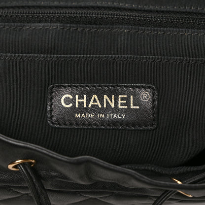 Chanel Lambskin Quilted Small Urban Spirit Backpack Black 5 of 8