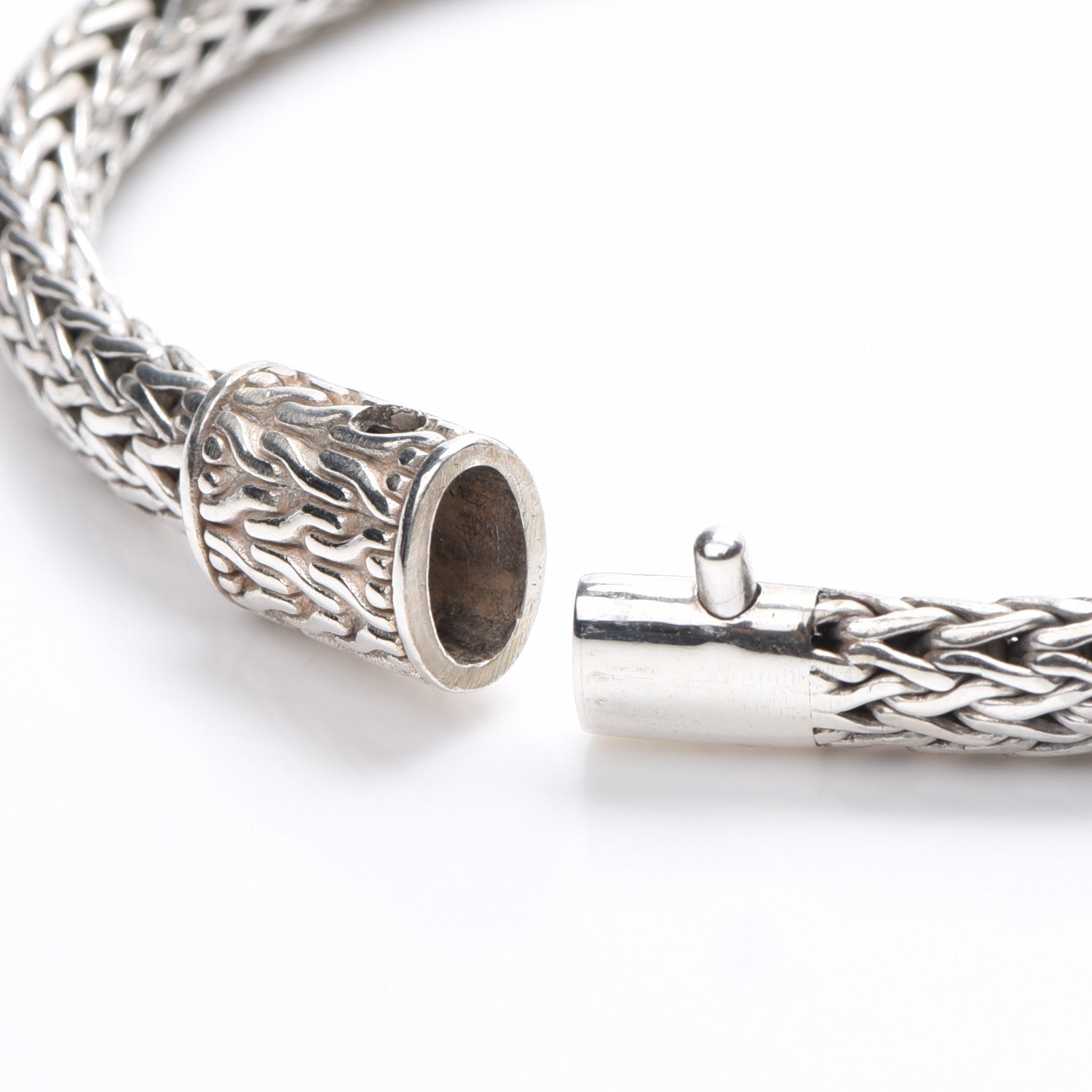 John Hardy Sterling Silver Medium Classic Chain Bracelet 4 of 6
