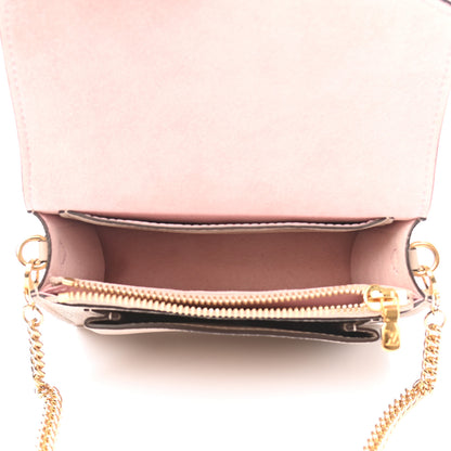 Louis Vuitton Soft Calfskin Mini My Lockme Chain Pochette Greige 5 of 9