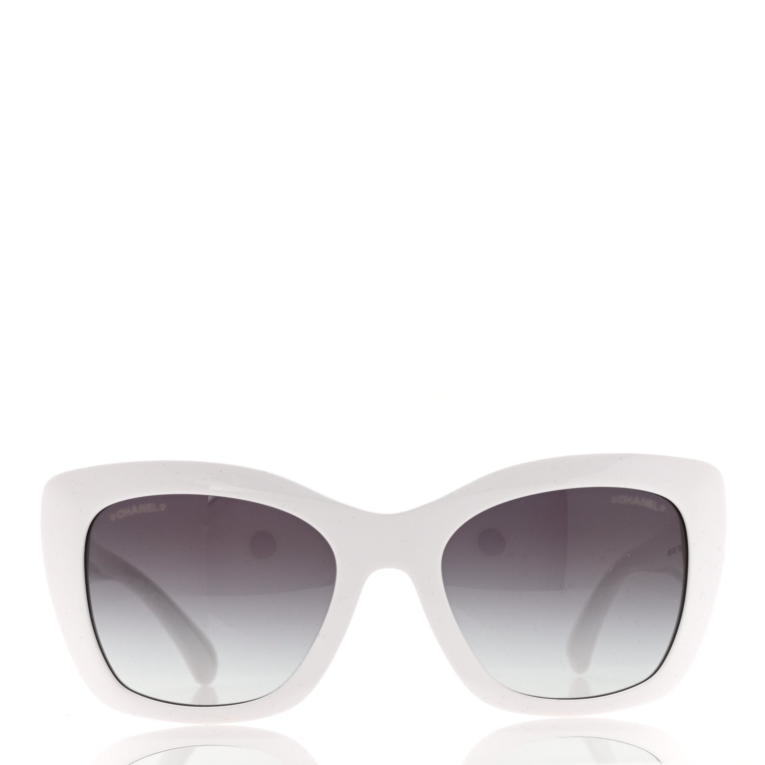 Chanel Acetate Square Sunglasses 71395A White 2 of 7