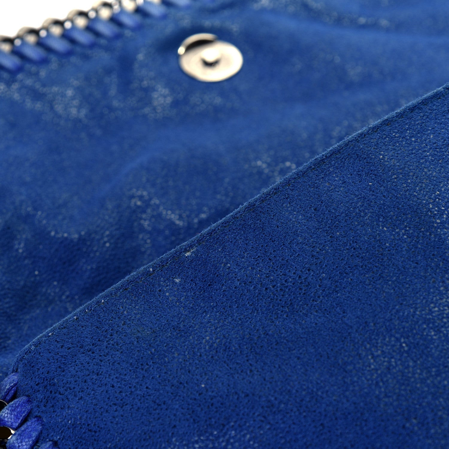 Stella McCartney Shaggy Deer Falabella Messenger Royal Blue 7 of 9