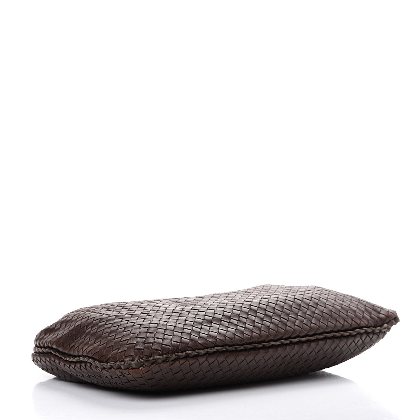 Nappa Intrecciato Large Veneta Hobo Ebano