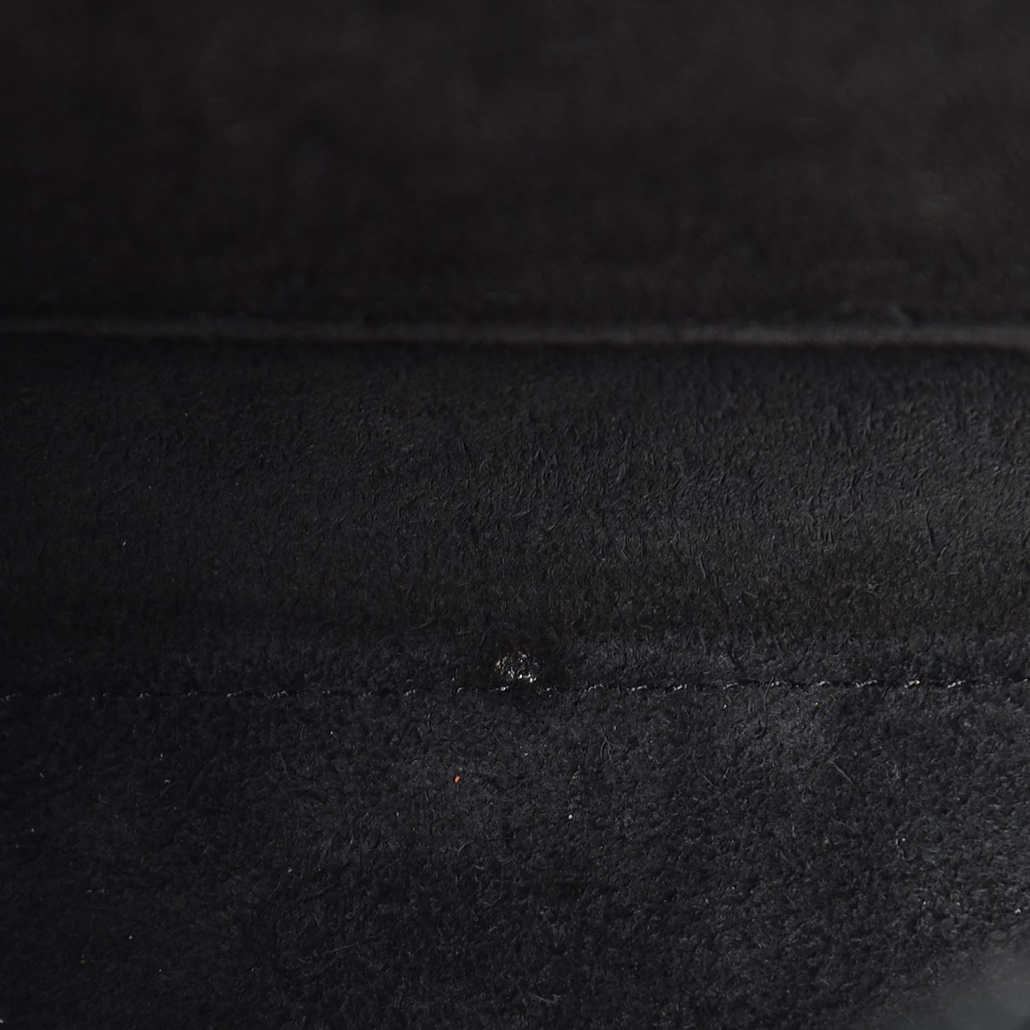 Drummed Calfskin Nano Luggage Black