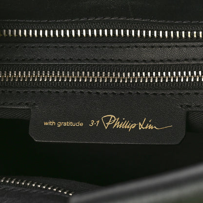 3.1 Phillip Lim Calfskin Odita Lattice Pouch Black 6 of 8