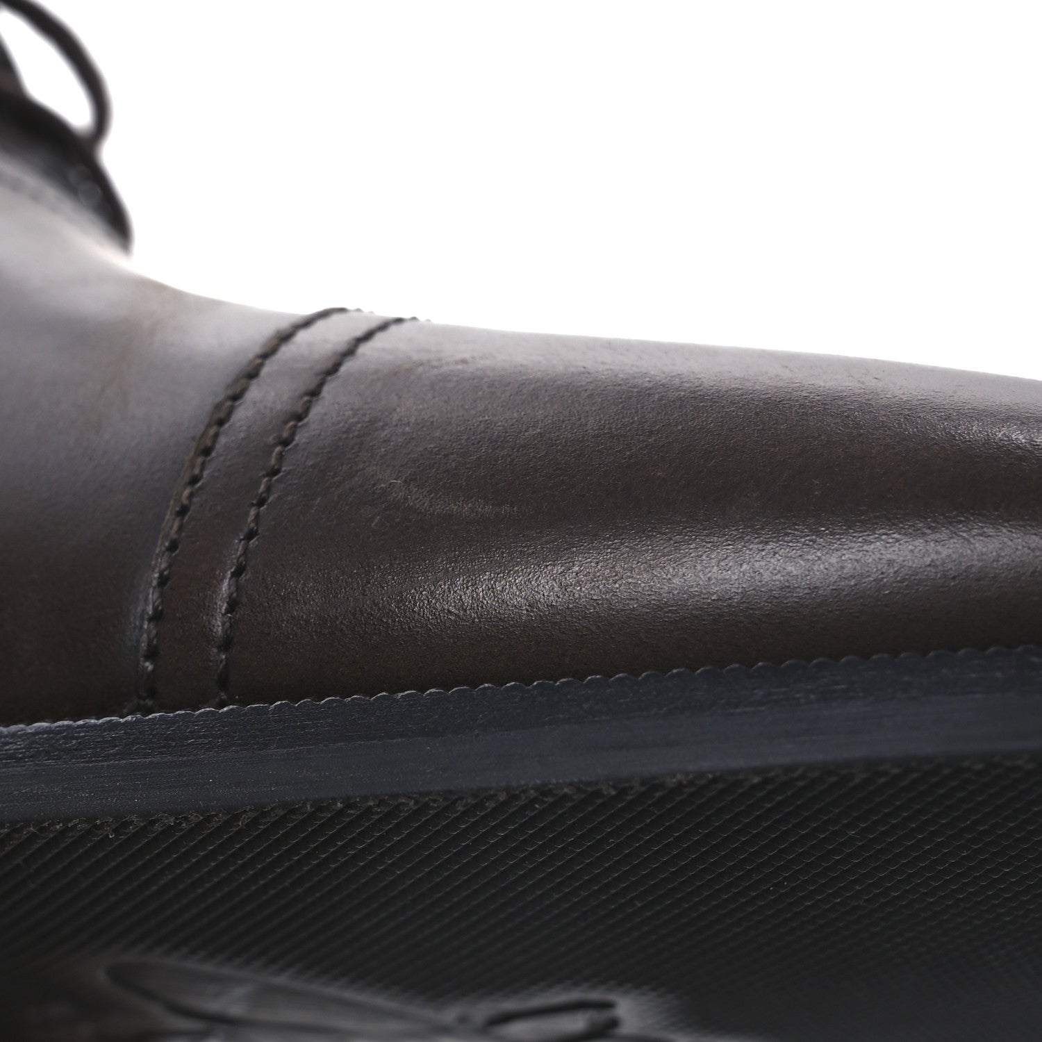 Gucci Calfskin Mens Captoe Oxford Loafers 9 Brown 13 of 16