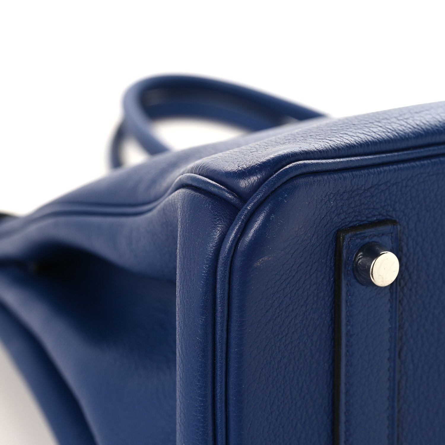 Hermes Taurillon Novillo Sea Surf and Fun Birkin 35 Bleu Saphir 9 of 13