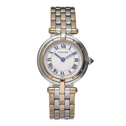 Cartier Stainless Steel 18K Yellow Gold 24mm Panthere Vendome Quartz Watch 1 of 6