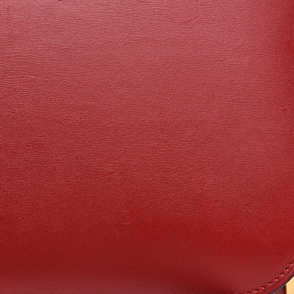 Celine Box Calfskin Medium Classic Box Flap Bag Red 11 of 11