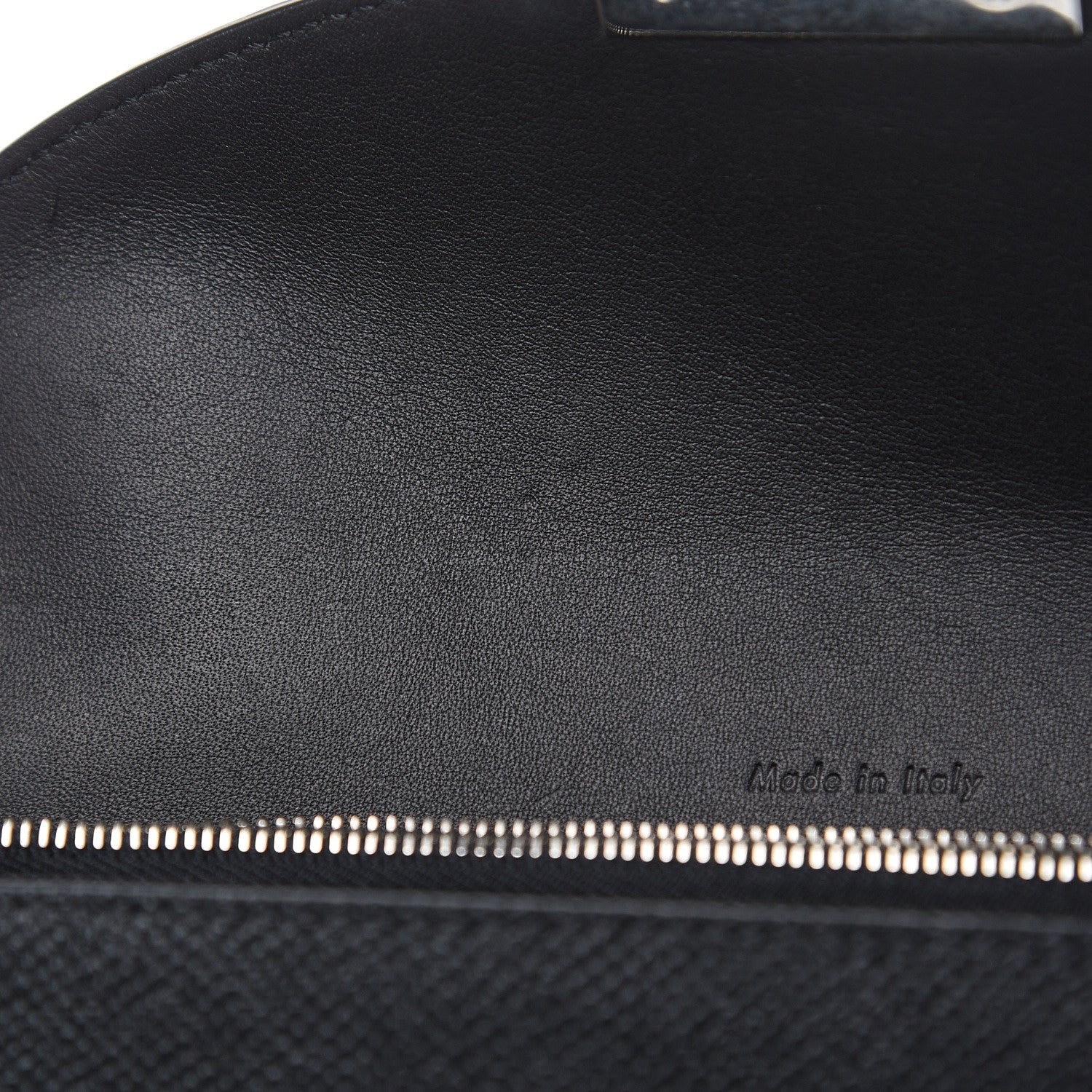 Celine Grained Calfskin Large Trotteur Multifunction Flap Wallet Black 7 of 8