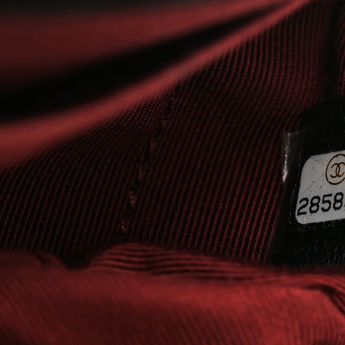 Lambskin Quilted Chain Infinity Waist Belt Bag Black